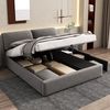 STILVORA Polsterbett 180×200 Bettgestell mit Bettkasten,Jugendbett Doppelbett mit Schublade (180*200cm), mit 3 Schubladen,Bettkasten zur Aufbewahrung Bild 5