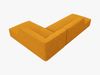 Micadoni Ecksofa Ruby 4-Sitzer Rechts Kord Scala Gelb Bild 4
