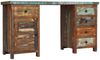 vidaXL Schreibtisch, Altholz Massiv, 140 x 50 x 77 cm Bild 2