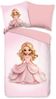 PURE luxury collection Kinderbettwäsche Bellas, Microfaser, 2 teilig, Mikrofaser, 135x200, 2 Teilig, Wendeoptik, Kind, Mädchen, Prinzessin Bild 1