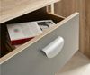 FORTE Yoop Schreibtisch, Holzwerkstoff, Beige/Grau, 130 x 73,5 x 58 cm Bild 5