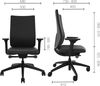 sedus Bürostuhl Sedus se:do Pro, Drehstuhl, Schwarz, bis 130kg Belastbar, ergonomisch Bild 3