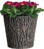 PROREGAL® Blumentopf Blumentopf Übertopf Holzoptik Ø 30cm, Pflanzkübel Bild 2