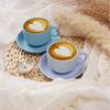 MiaMio Espressotasse 6 x 75 ml Espresso Tassen Set mit Ständer Steingut Keramik (Ocean), 6-tlg. Bild 4