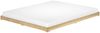 Futonbett 160x200 platzsparend extra niedriges Loftbett Esche lackiert V-60.47E-16Rollrost und Matratze inkl. Bild 1