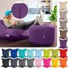 Green Bean® 2er Set XXL Sitzsack "Square+Stay" inkl. Poufmit mit EPS-Perlen - Riesensitzsack 140x180 Liege-Kissen Bean-Bag Chair - Lila Bild 5