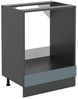 Herdumbauschrank R-Line Blau-Grau 60 cm ohne Arbeitsplatte Vicco Bild 5