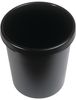 Papierkorb 18l H331xØ315mm m.Griffrand Ku. schwarz VE: 6 Stück "" Bild 2