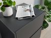 Nachttisch Yako 50cm 2 SoftClose stehend Grafit Softtouch : Grafit Bild 3