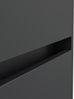 Nachttisch Yako 50cm 2 SoftClose stehend Grafit Softtouch : Grafit Bild 4