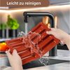 FOUORTUNATE-BEE Silikonform 2er-Set Silikonform für Müsliriegel und Backen, (2-tlg), Wiederverwendbare Antihaft-Form für Schokolade & Riegel Bild 4