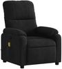 vidaXL Massage-Relaxsessel, schwarzer Mikrofaserstoff 3206130 Bild 3