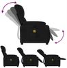 vidaXL Massage-Relaxsessel, schwarzer Mikrofaserstoff 3206130 Bild 5