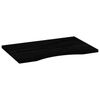 vidaXL Schreibtischplatte Dunkelbraun 80x50x2,5 cm Massivholz Eiche 4009027 Bild 4