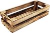 Creative Deco Holzkiste Weinkiste klein Obstkiste Aufbewahrungskiste 34x14x9 cm, echtes Kiefernholz Bild 4