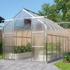 Vitavia Gewächshaus "Dione 9900" inkl. Stahlfundamentrahmen, aluminium eloxiert, 9,9 m²,4 mm HKP Bild 2