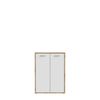 Stauraumschrank Keflavik in Holz / Weiß - 84.5 x 115.1 x 41.5 cm Bild 2