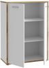 Stauraumschrank Keflavik in Holz / Weiß - 84.5 x 115.1 x 41.5 cm Bild 5