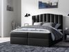 Mirjan24 Boxspringbett Moriba,, Schwarz, 120x200 cm, Kunstleder Bild 2