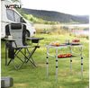 Woltu Klapptisch, höhenverstellbar 25/36/50/60 cm, Campingtisch 60x40 cm Tischplatte Bild 2