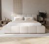 Compleo Polsterbett Wolkenbett modern und elegant, Designerbett LARAS (TOPSELLER Stauraumbett MADE IN EU), mit Bettkasten und Lattenrost Bild 2