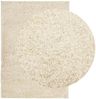 vidaXL Teppich Shaggy Hochflor Modern Golden 120x170 cm 375344 Bild 3