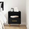 vidaXL Nachttisch Schwarz 40 x 35 x 47,5 cm Holzwerkstoff 882079 Bild 4