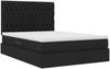 vidaXL Aufbewahrungsbett mit Matratze Schwarz 140 x 190 cm Polyester 3371843 Bild 5