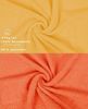 Betz Handtuch Set 12-TLG. Handtuch-Set Premium honiggelb/blutorange, Baumwolle, (12-tlg) Bild 3