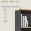 Home affaire Aktenschrank REHAT, Büroschrank (bietet viel Stauraum für ca. 35 Aktenordner) 5 Fächer, 3 feste & 1 variabler Boden, Höhe: 190cm, Breite: 80cm Bild 4