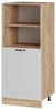 Herdumbauschrank R-Line Weiß Landhaus 60 cm Vicco Bild 5