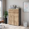 Home affaire PC-Schrank Vera, Sekretär, Home-Office-Schreibtisch mit LED-Beleuchtung (1 St), Multifunktional mit Stauraum, klappbare Tischfläche, LED, B 90 cm Bild 3