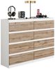 Furnica Kommode 8 Schubladen, Sideboard, Schubladenschrank Breite 120cm Höhe 92cm Bild 5
