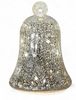 formano LED Dekolicht Glas-Glocke Weihnachten Frosty Sterne 22 cm mit Timer Winter Deko, LED fest integriert Bild 4