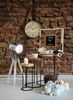 Home Styling Collection, 3x Tisch aus natürlichem Teakholz - rund, Kaffee, Design Bild 3