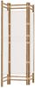 vidaXL 3-tlg. Paravent Faltbar 120 cm Bambus und Canvas 350623 Bild 2