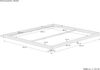 Niederflurbett Bodenbett niedriges Doppelbett 180x200 Buche Massivholz V-60.66-18ohne Zubehör Bild 4