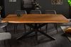 riess-ambiente Baumkantentisch MAMMUT 200cm braun/schwarz - Akazie, massiv, Sterngestell, lackiert (Einzelartikel, 1-St), Industrial Design & bis zu 8 Personen – ideal für Dein Loft-Esszimmer Bild 4