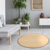 Homestyle4u Teppich, rund, Bambus natur, Ø 120 cm Bild 2