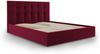 Micadoni Bett Phaedra Samt Dunkelrot 160x200 Bild 2
