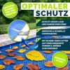 tillvex® Premium Pool Solarabdeckplane 400 µm Rechteckig 260x160 cm | Solarfolie Wärmeplane zuschneidbar | Solarplane Solarabdeckung | Poolheizung Poolsolarplane für Wassererwärmung Bild 5
