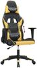 vidaXL Gaming-Stuhl Schwarz und Golden Kunstleder 3143689 Bild 4