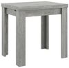 Esstisch ausziehbar beton 80 x 78 x 60 cm Monzi 0560 80x60 Bild 2