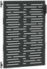 vidaXL Gartentor Schwarz 85 x 125 cm Pulverbeschichteter Stahl 42015875 Bild 4