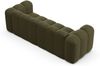 Micadoni Sofa Lupine 3-Sitzer Chenille Eden Grün Bild 3