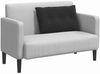 vidaXL Rückenkissen Schwarz 80 x 50 cm Cordstoff 42014724 Bild 3