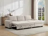 Vente-unique - EMBAPO Sofa Stoff Beige - B 153 cm x H 85 cm x L 260 cm Bild 3