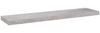 vidaXL Schweberegale 2 Stk. Betongrau 90 x 23,5 x 3,8 cm MDF Bild 4
