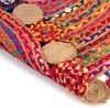 Juteteppich - Lerina 140 x 140 cm - mehrfarbig - rund Bild 5