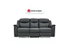 Vente-unique - Relaxsofa Leder 3-Sitzer - Anthrazit - EVASION Bild 2
